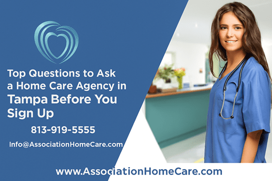 Home care agency nurse smiling.